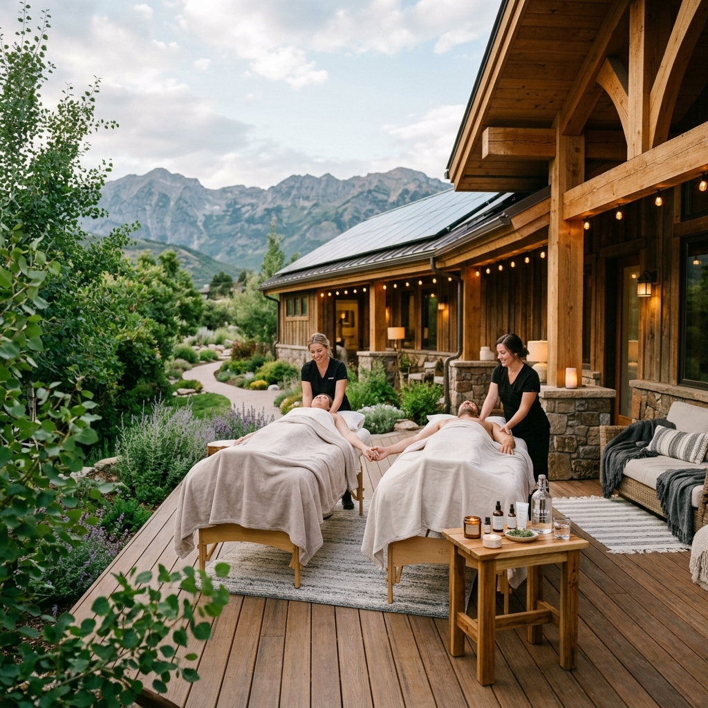 How Spas in Midway, Utah Embrace Eco-Friendly Care